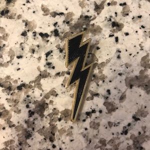 Left black lightening bolt mignonne gavigan